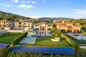 Granada Hills neighborhood in Los Angeles, known for its high income, residential areas, and active sports programs